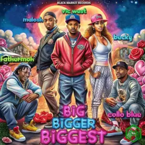 Big Bigger Biggest audio by Vic West feat. Malosh, Becky, Colloblue, Fathermoh
