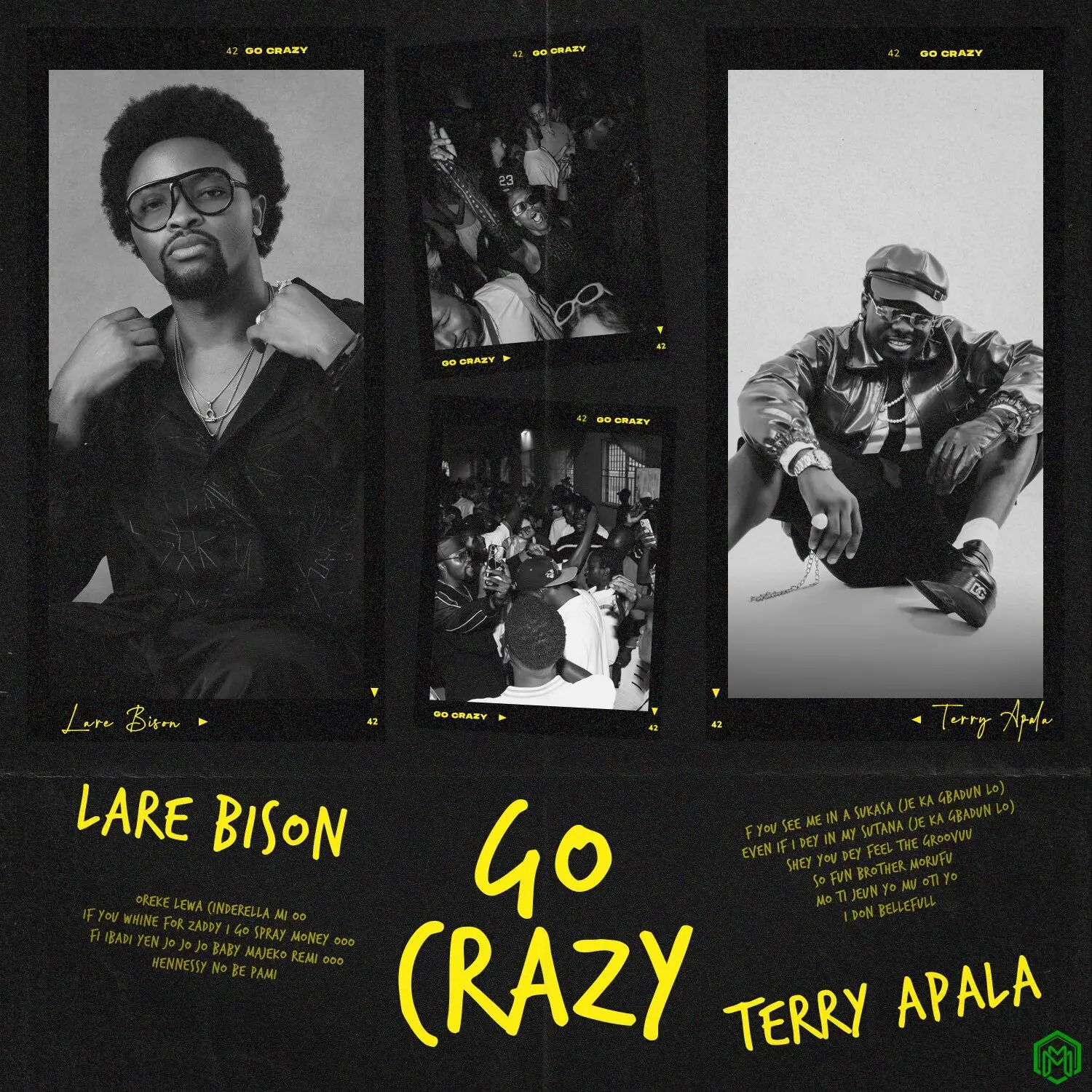 Go Crazy audio by Lare Bison feat. Terry Apala